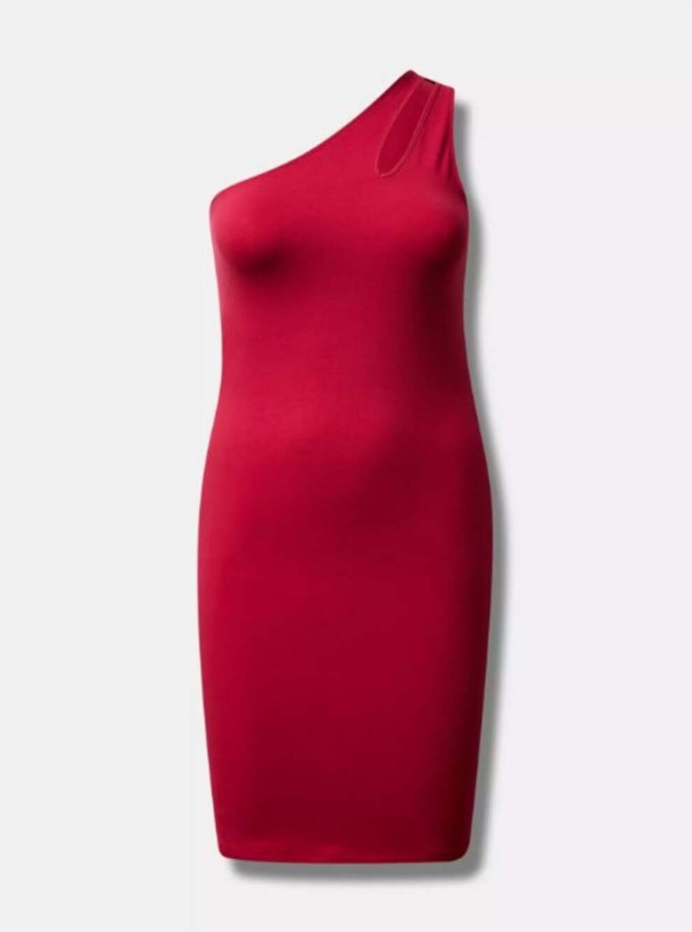 Torrid 4 4X 26 Mini Foxy Bodycon One Shoulder Dress